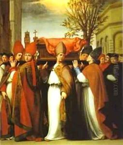 Conveyance Of The Body Of St Zenobius 1516-1517 Conveyance Of The Body Of St Zenobius 1516-1517
