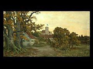 Schloss Berg Am Starnberger See by Anton Georg Zwengauer