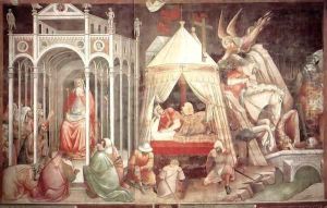 The Triumph of the Cross (detail) by Agnolo Gaddi