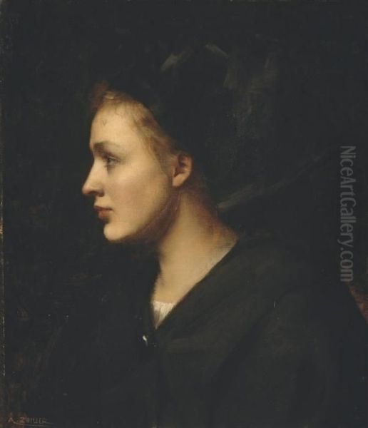 Portrait D'une Alsacienne - view 1