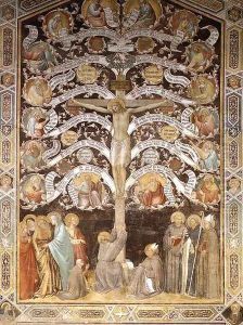 Allegory of the Cross 1330s by Agnolo Gaddi