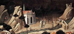 Discovery of the True Cross (detail 1) 1380s by Agnolo Gaddi