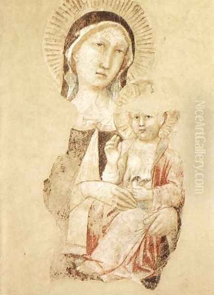 Madonna with Child (fragment) - view 1
