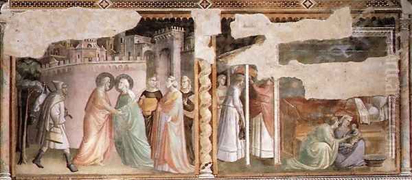 Life of the Virgin (detail 2) 1328-30 - view 1