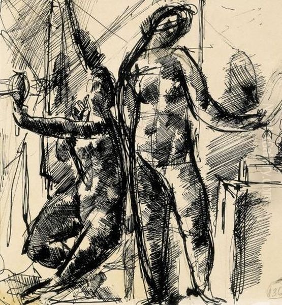 Nudes, Combing - view 1