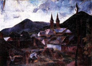 Felsobanya by Vilmos Aba-Novak