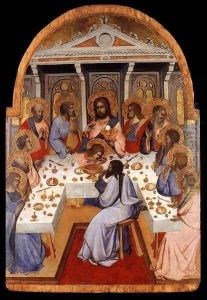 The Last Supper by Agnolo Gaddi