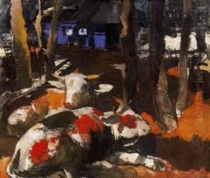 Under Boughs by Vilmos Aba-Novak