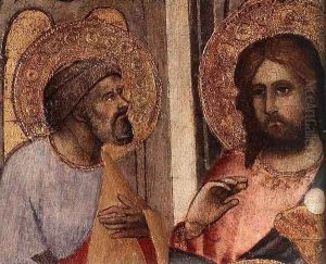 The Last Supper (detail) by Agnolo Gaddi