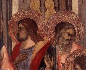 The Last Supper (detail) 2 by Agnolo Gaddi