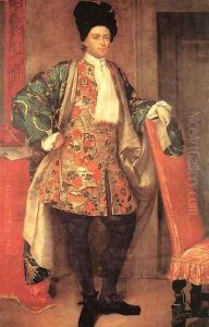 Portrait of Count Giovanni Battista Vailetti c. 1710 by Vittore Ghislandi