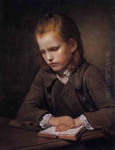A Student 1757 by Jean Baptiste Greuze