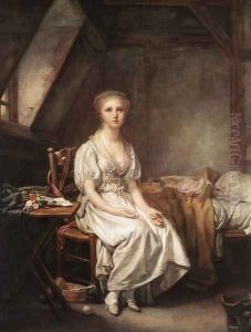 The Complain of the Watch 1770s by Jean Baptiste Greuze