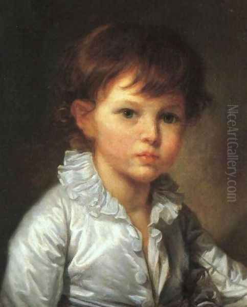 Portrait of Count Stroganov as a Child - view 1