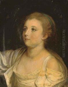 A girl, bust-length