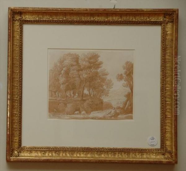 Classical Landscape With Figures - view 1