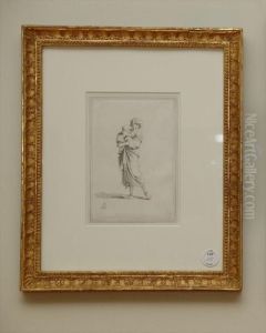 Woman And Child by John White Abbott