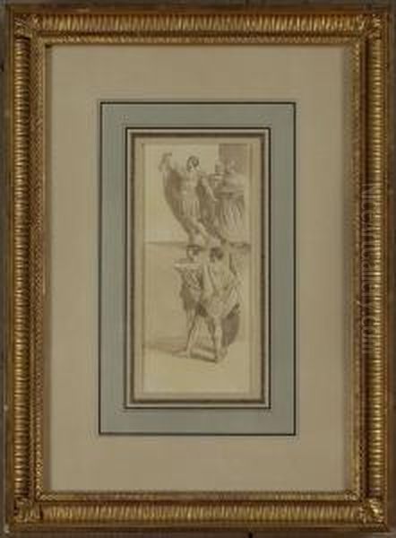 Study Of Roman Men - view 1