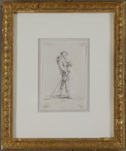 After Salvator Rosa, Figural Study - view 1