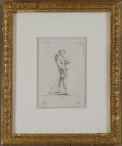 After Salvator Rosa, Figural Study