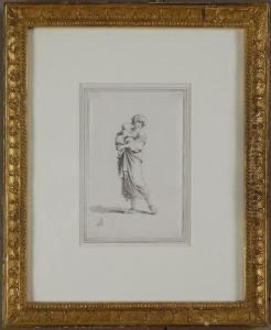 After Salvator Rosa, Woman &amp; Child