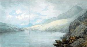 View Of Loch Tay From Near Kenmore, Scotland by John White Abbott