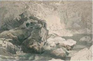 Chudleigh Rock, Devon by John White Abbott