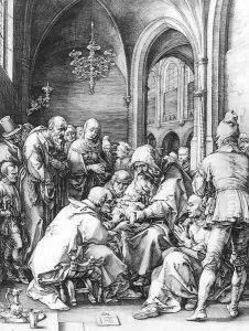 Circumcision in the Church of St Bavo at Haarlem 1594 by Hendrick Goltzius