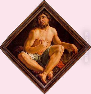 Job in Distress 1616 by Hendrick Goltzius