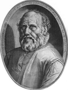 Dirck Volkertsz Coornhert c. 1590 by Hendrick Goltzius