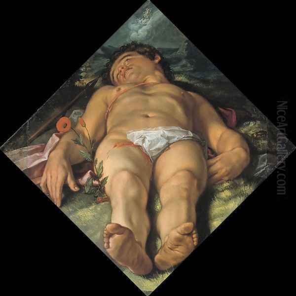 Dying Adonis - view 1