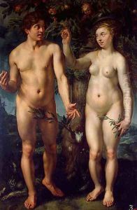 Fall of Man by Hendrick Goltzius