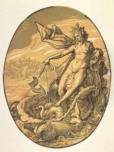 Amphitrite by Hendrick Goltzius