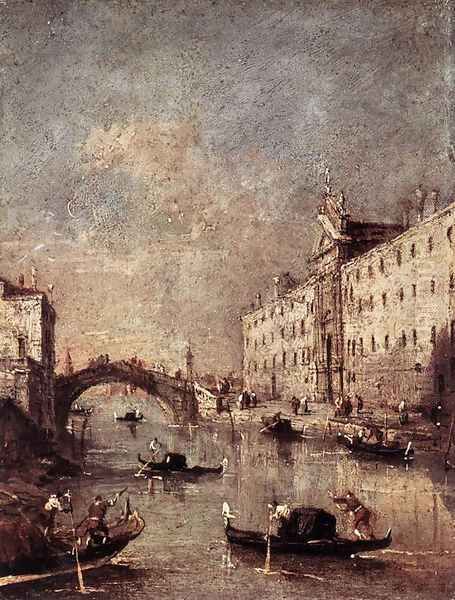 Rio dei Mendicanti 1780s - view 1