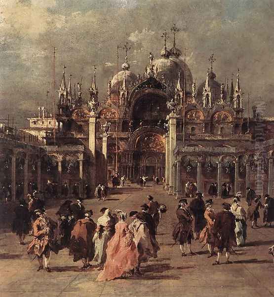 Piazza di San Marco (detail) 1777 - view 1