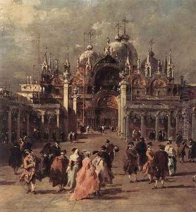 Piazza di San Marco (detail) 1777