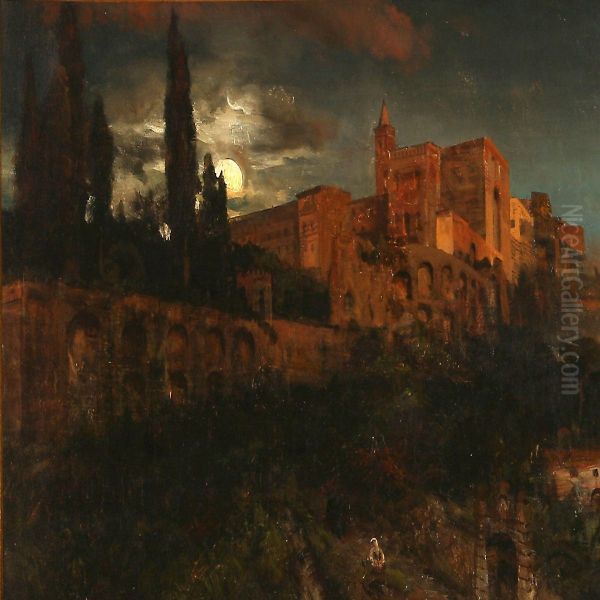 Moonlight Over A Southern Castle - view 1