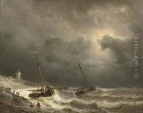 Securing The Ships At High-tide - view 1