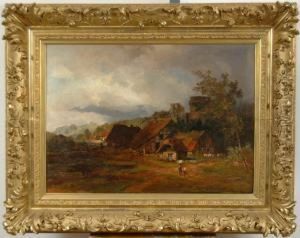 Abendstimmung"
U. Re. Sign. A.achenbach by Andreas Achenbach