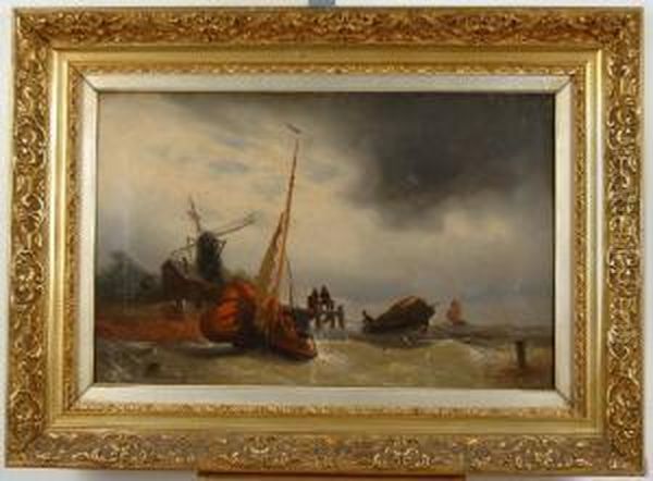 Segelbooten Auf Bewegter See - view 1