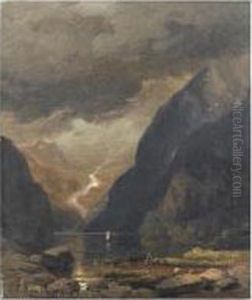 Le Rigi-rothstock Pres Du Lac Des Quatre Cantons (suisse)