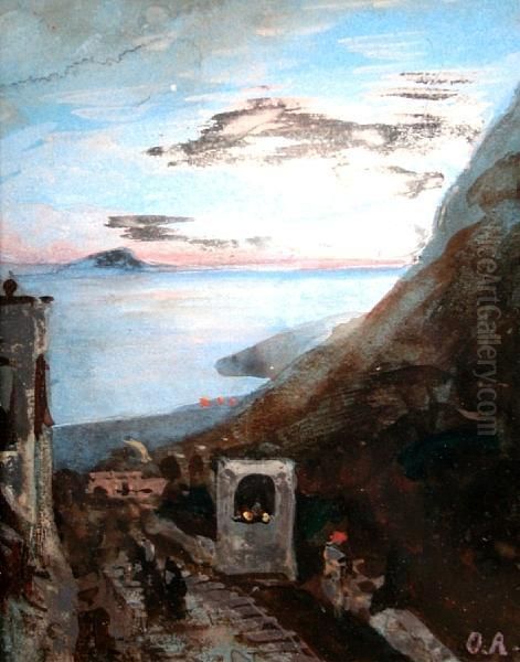 The Bay Of Naples, With Capri In Thedistance - view 1