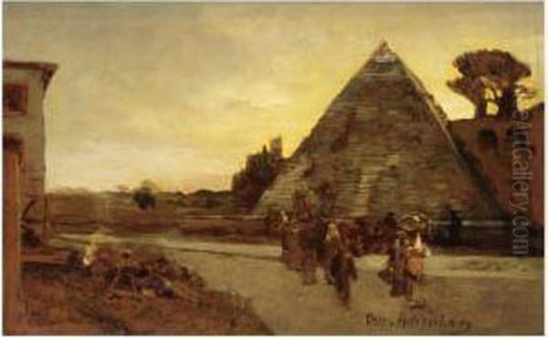 Pyramid Of Cestius - view 1