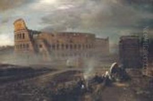 The Colosseum, Rome by Oswald Achenbach
