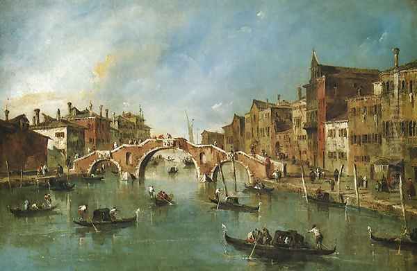 Three-arched Bridge at Cannaregio - view 1