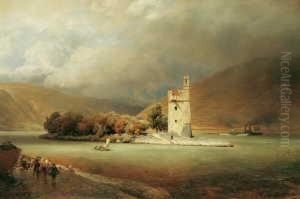 Signiert Unten Rechts: Osw. Achenbach. by Oswald Achenbach