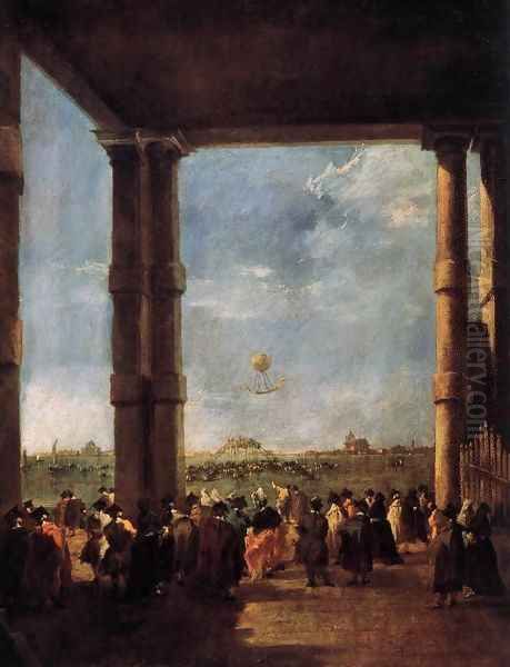 Hot-Air Balloon Rising - view 1