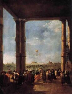 Hot-Air Balloon Rising