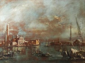 Bacino di San Marco with San Giorgio and the Giudecca by Francesco Guardi