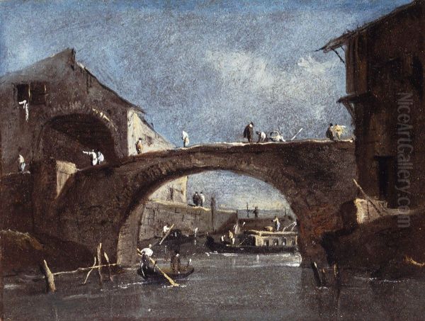 Bridge at Dolo - view 1